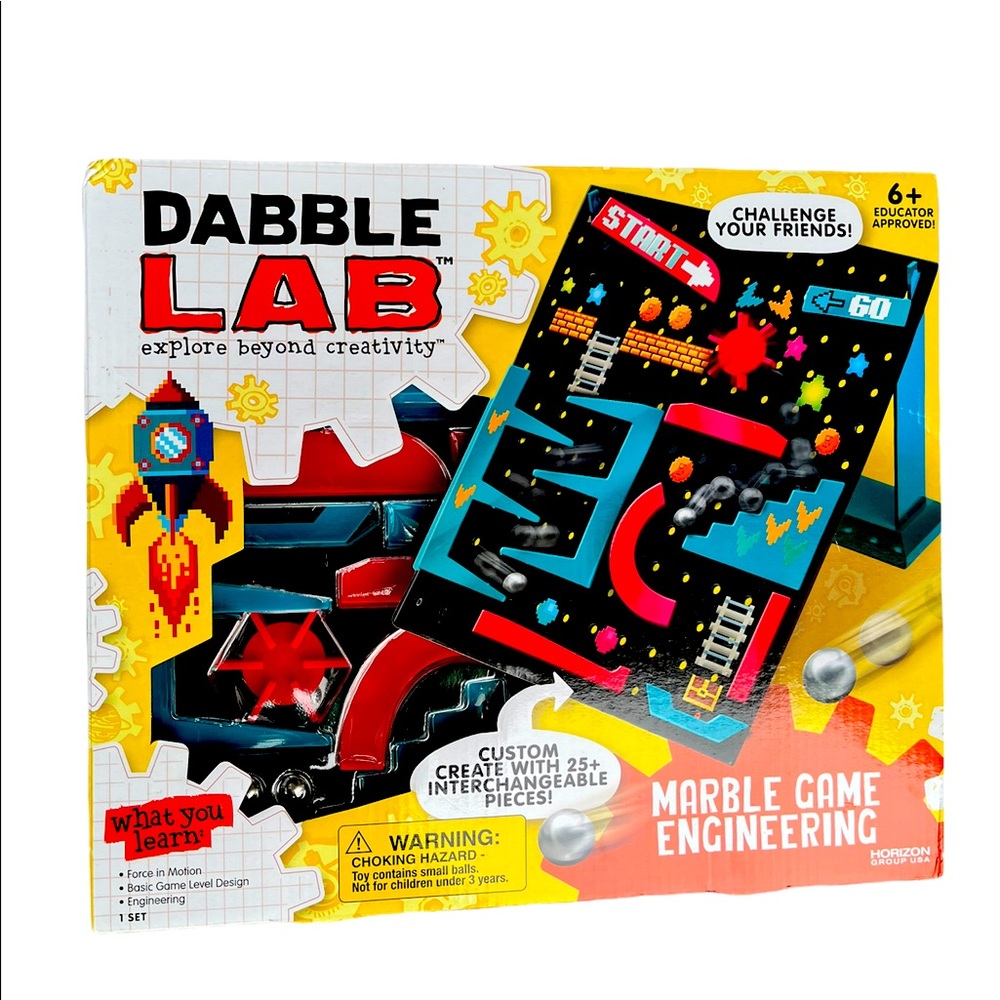 Kids Marble Lab Engineering Set NWT